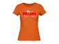 Preview: VOLLGAS Damen T-Shirt burnt orange