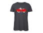 Preview: VOLLGAS Damen T-Shirt anthrazit