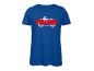 Preview: VOLLGAS Damen T-Shirt royalblau