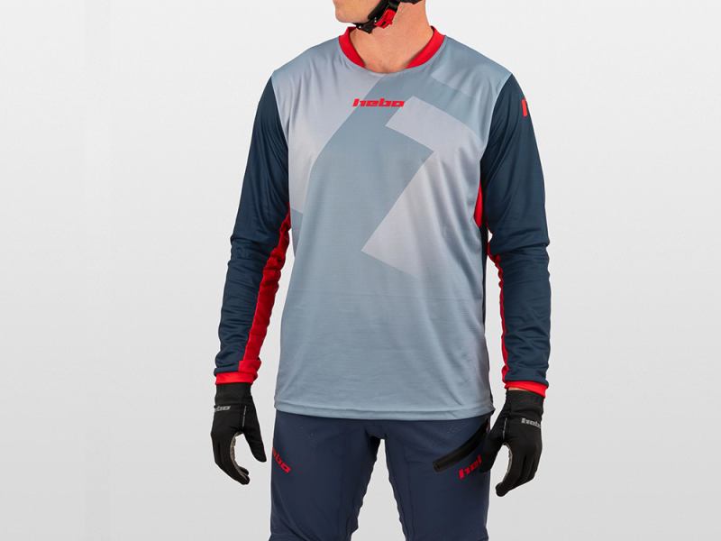 Preview: Hebo Tech Shirt blau 3