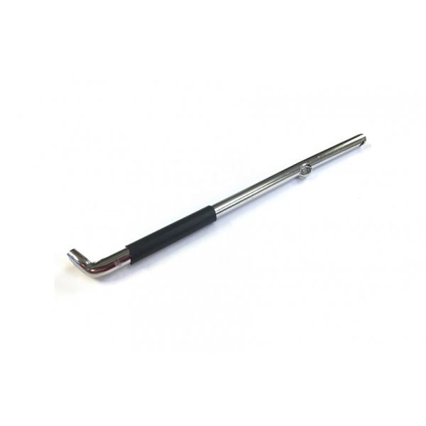 Side stand - steel, silver. For 20.0 Lite, 20.0 48v (2012/13), 20.0 Eco, 20.0 Racing, 24.0 Racing Junior and 24.0 Racing OSET Bikes