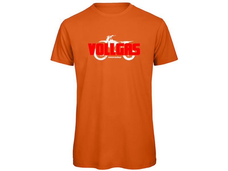 Preview: VOLLGAS Damen T-Shirt burnt orange