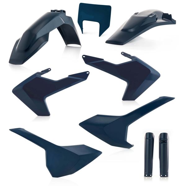 ACERBIS Full Plastic Kit Husqvarna Enduro blue / 9 pcs
