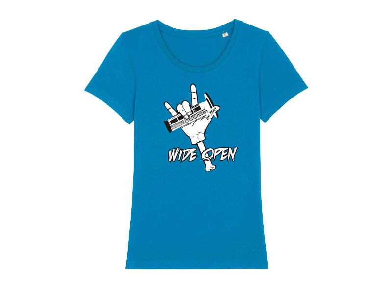 WOMENS WIDE OPEN T-Shirt powered by SwaziCowboyz