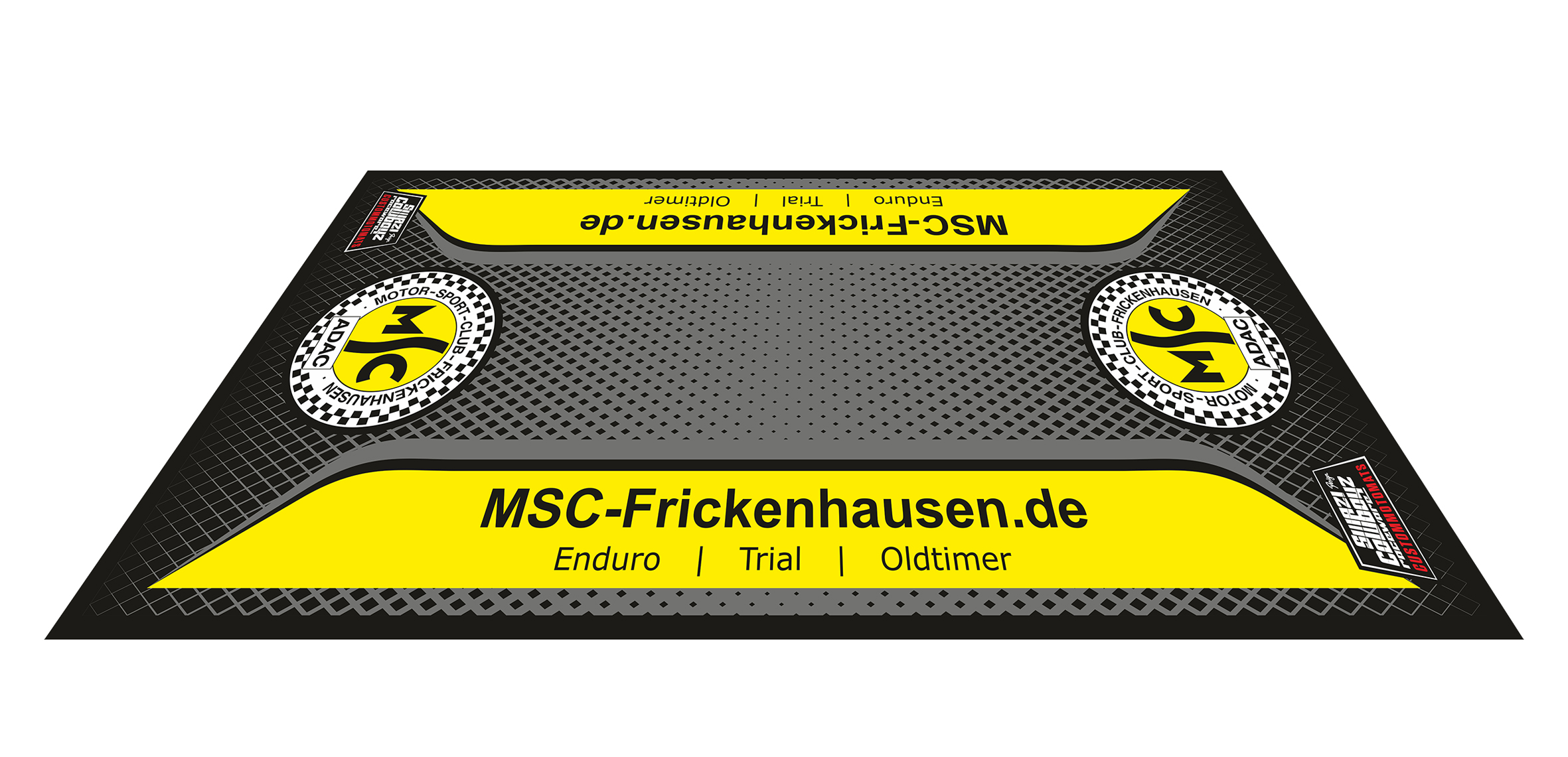 SwaziCowboyz Shop - Tankmatte Fußmatte Werkstattmatte Umweltmatte MSC  Frickenhausen 95 x 200 cm