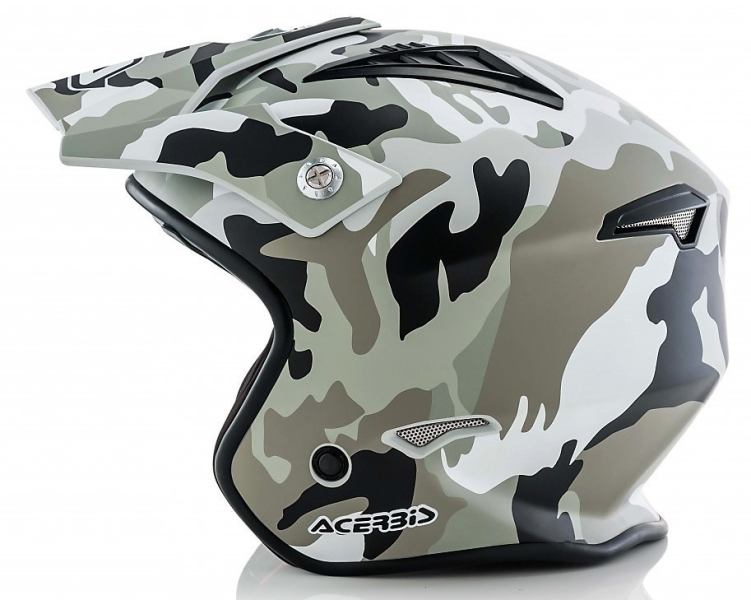 Acerbis Helm Jet Aria camouflage für Kinder + Erwachsene