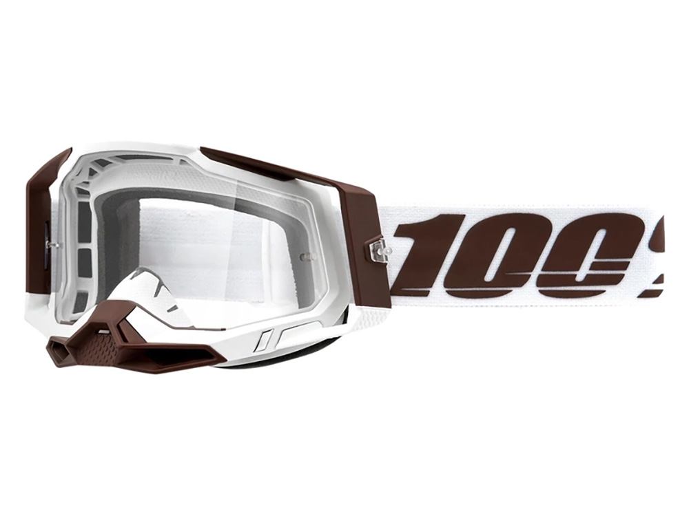 100% Racecraft 2 white-brown