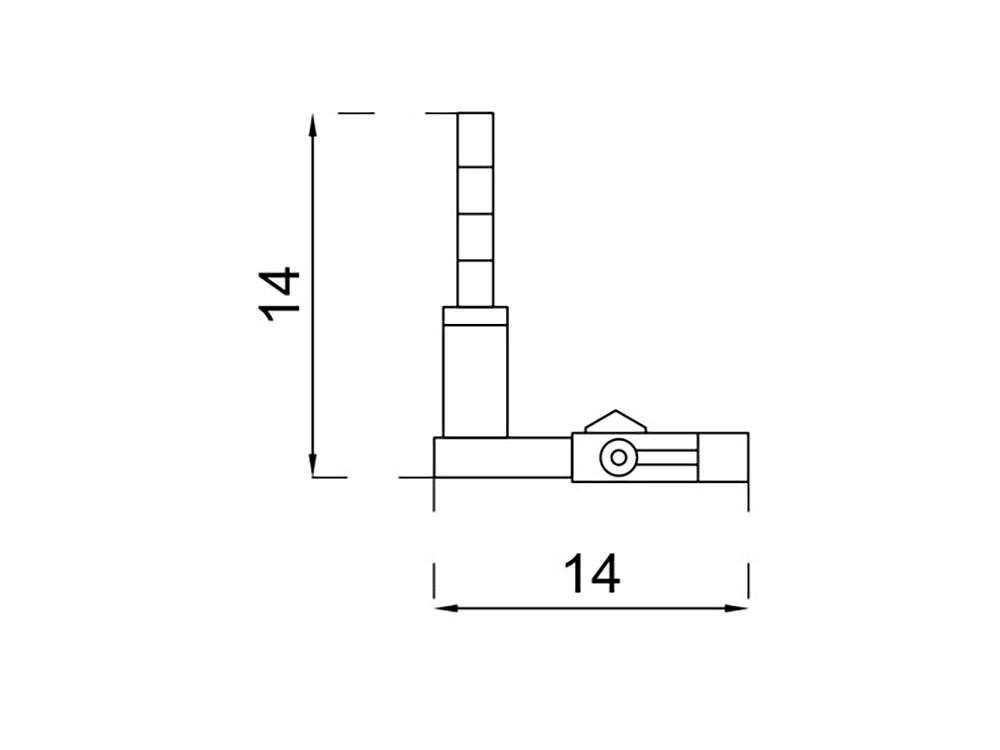 Beachflag base for gazebo 3