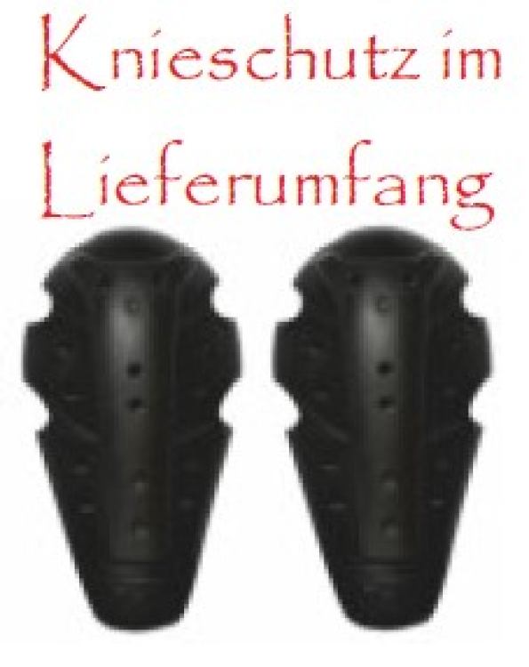 Hebo PRO Kinder Trialhose schwarz/weiß