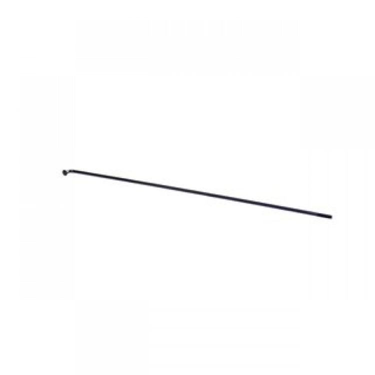Speiche 12,5E,14G x 90mm, vorne - schwarz, ohne Nippel