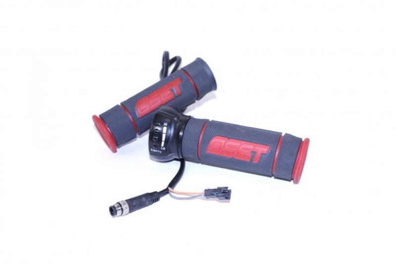 Throttle OSET 24V red black for OSET 12.5R and 12.5E